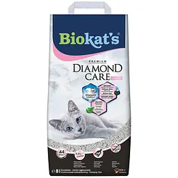 Наповнювач для котячого туалету Biokats Diamond Fresh бентонітовий 8 л (арт.613260)