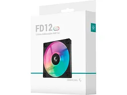 Вентилятор Deepcool FD12 ARGB Black (R-FD12-BKAPN1-G) - мініатюра 9