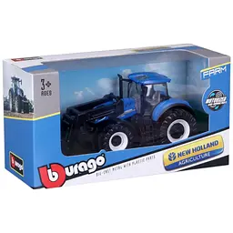 Дитяча іграшка ТехноК 9666TXK трактор New Holland T7.315 з фронтальним навантажувачем - мініатюра 2