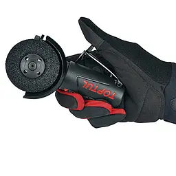 Шліфмашинка кутова пневматична 2.5" (60мм, 18000об/хв) Mini Toptul KASC0318 - мініатюра 4