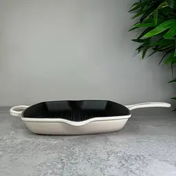 Сковорода-гриль Le Creuset Square Grillet 26 см безе 20183267160422 - мініатюра 4