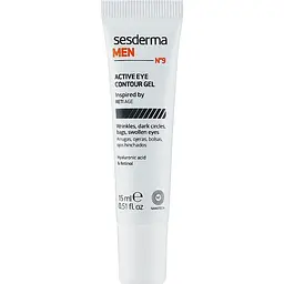 Гель для повік Sesderma Laboratories Men Eye Contour Gel 15 мл - мініатюра 2