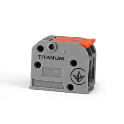Клемник швидкого монтажу 2п сірий PA (TF-KNG-412) TITANUM TITANUM (29064-000)