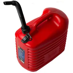 Каністра 20л Для Нафти Продуктів Щільна з лійкою Червона (Гост HDPE-02) - мініатюра 4