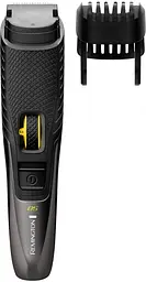 Тример Remington RStyle Series, для бороди та вусів, акум., роторний мотор, титан.напив., чорно-сірий - мініатюра 3