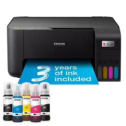 БФП струменевий кольоровий A4 Epson L3230, чорний, 5760х1440 dpi, до 33/15 стор/хв, USB, вбудоване СБПЧ, чорнило Epson 103
