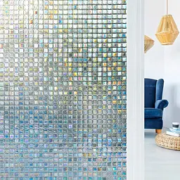 Плівка вітражна декоративна Supretto Mosaic 200×60 см, самоклейна, з УФ-захистом - мініатюра 4