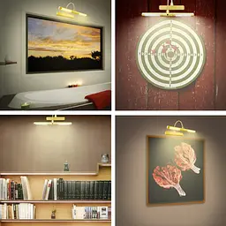 Світлодіодний світильник HONWELL LED Picture Light бездротовий 3 режима з дистанційним керуванням - мініатюра 2