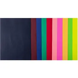 Набір паперу Buromax Dark+Neon А4 50 аркушів 10 кольорів (BM.2721050-99) - мініатюра 2