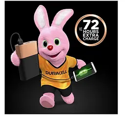 Портативний зарядний пристрій Duracell Powerbank 2.4A 5V 10050 mAh (5002732) - мініатюра 4