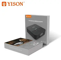 Портативна акустика Yison WS-5 with Qi Charger з бездротовою зарядкою - мініатюра 2