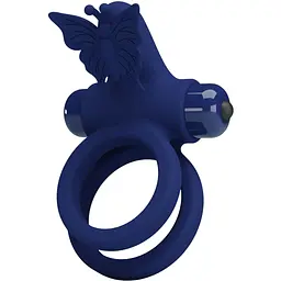 Віброкільце Pretty Love Passionate Ring синій