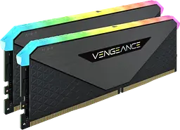 Оперативна пам'ять Corsair 32GB (2x16GB) DDR4 3600MHz Vengeance RGB RT (CMN32GX4M2Z3600C18) - мініатюра 2