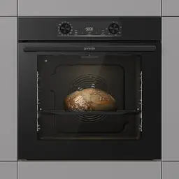 Духова шафа Gorenje електрична 77 л, A+, дисплей, IconLed, піроліз, чорний - мініатюра 9