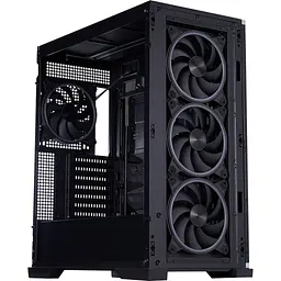 Корпус 1stPlayer IF8-BK-4FO7-14 Black - мініатюра 3