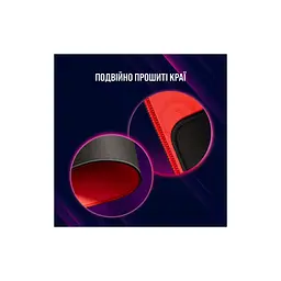Килимок для мишки Lorgar Main 323 Black/Red (LRG-GMP323) - мініатюра 9