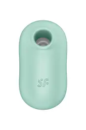 Вакуумний кліторальний стимулятор з вібрацією Satisfyer Pro To Go 2 м'ятний - мініатюра 3