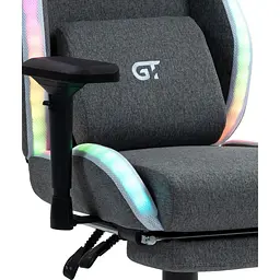 Геймерське крісло GT Racer X-2306 Fabric Gray L [122604] - мініатюра 6