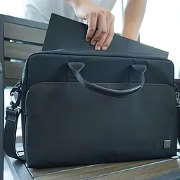 Сумка для ноутбука WiWU Alpha Double Layer Laptop Bag for Apple MacBook 13.3 (Black) [52958] - мініатюра 6