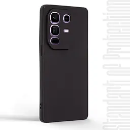 Чехол-накладка для смартфона Infinix Note 50 Pro Plus 5G, противоударный, силиконовый, термополиуретановый (ТПУ), с защитой камеры и корпуса, черный, защита всего корпуса, ArmorStandart (ARM85164) - мініатюра 2