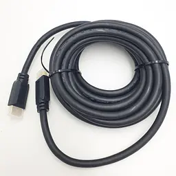Кабель 4K HDMI to HDMI з підтримкою Ethernet UltraHD 4K шнур 5м чорний - мініатюра 4