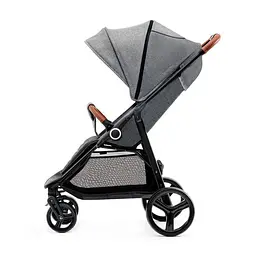 Прогулянкова коляска Kinderkraft Grande Plus Grey - мініатюра 2