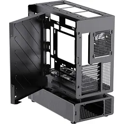 Корпус GameMax N90 Tempered Glass без БЖ Black (N90 BG) - мініатюра 8