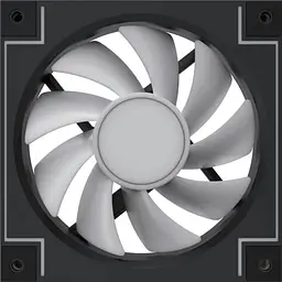 Комплект вентиляторів GameMax 3*120мм Black ARGB (RD300 BK) - мініатюра 6