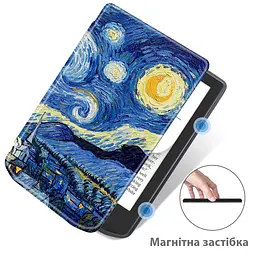Чохол до електронної книги BeCover Smart Case PocketBook 629 Verse / 634 Verse Pro 6" Night (710980) - мініатюра 4