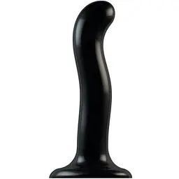 Фалоімітатор Strap-On-Me Dildo Plug PG L 18 см чорний
