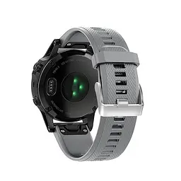 Ремінець ArmorStandart Silicone Line для Garmin 22mm Grey (ARM88488) - мініатюра 4