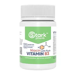 Вітамін B3 Stark Pharm (Vitamin B3 Niacin) - 100 капсул