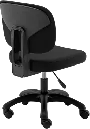 Офісне крісло GT Racer чорне (B-1511 Fabric Black) - мініатюра 6