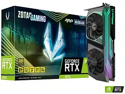 Відеокарта Zotac RTX 3070 8GB AMP HOLO (ZT-A30700F-10P) (GDDR6, 256 bit, PCI-E v4.0 x16) Б/в - мініатюра 7
