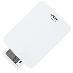 Ваги кухонні Adler AD 3167 white USB