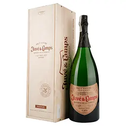 Уцінка. Вино ігристе Juve y Camps Reserve de la Familia Gran Reserva Brut Nature, біле, брют, 12%, 1,5 л (9395) 