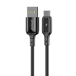 Кабель Proove Flex Metal USB to Type-C 3A (1m) black (CCFM20001201)