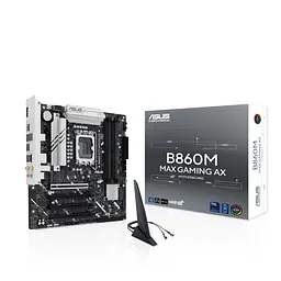 Материнcька плата B860M MAX GAMING AX s1851 B860 4xDDR5 M.2 DP USB Type-C Wi-Fi BT mATX Asus teh0018961 - мініатюра 9