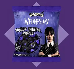 Льодяники Halloween Wednesday Tongue Painter Sweets 300г - мініатюра 2