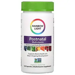 Мультивітаміни для жінок у післяродовий період Rainbow Light 120 капсул