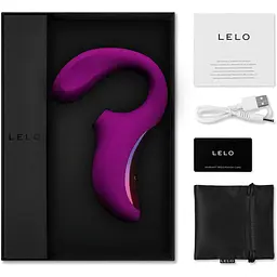 Вакуумний стимулятор Lelo Enigma Deep Rose - мініатюра 9