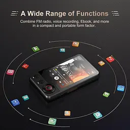 MP3 плеєр Mechen D53 HiFi Lossless Audio 128ГБ Чорний - мініатюра 7