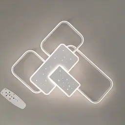 LED люстра модерн 2449WH dimmer