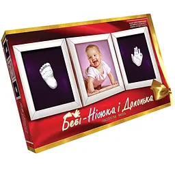 Набір для творчості Відбиток ніжка та долоня, Danko Toys, БНЛ-01