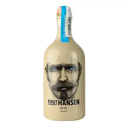 Набір: Джин Knut Hansen Dry 42% 0.5 л + 2 склянки - мініатюра 2