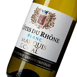 Вино Marquis de Casal Cotes du Rhone Blanc AOC біле сухе 0.75 л - мініатюра 5