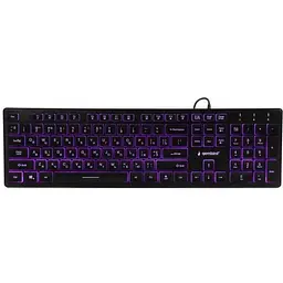 Клавиатура проводная Gembird KB-UML3-01-UA USB Black с подсветкой - миниатюра 3