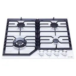 Поверхня газова на металі WEILOR GM W 624 WH - мініатюра 2