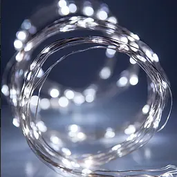 Гірлянда штора Роса 8х1.5м микродиод 600 Led-лампочок, 40 ниток 220В (Білий світ) - мініатюра 3