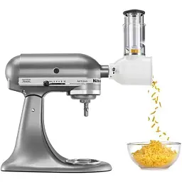 Насадка-овочерізка KitchenAid 5KSMVSA з трьома барабанами біла - мініатюра 4